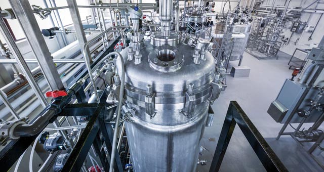 Photo of one of our fermentation units.